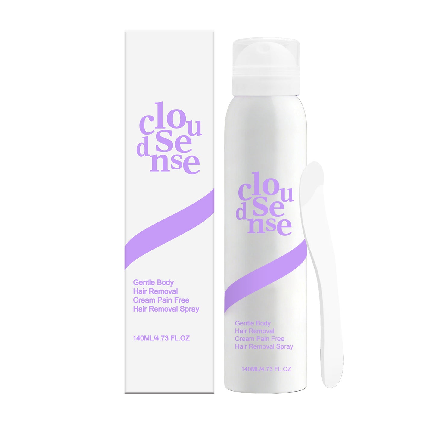 Gentle Hair Removal Spray – Full-Body Care Set